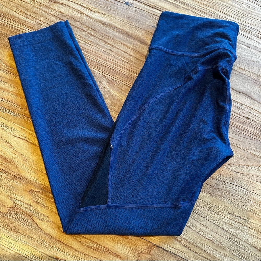 Outdoor Voices Womens Black Navy Leggings Athletic Yoga Pants Pilates Workout XS